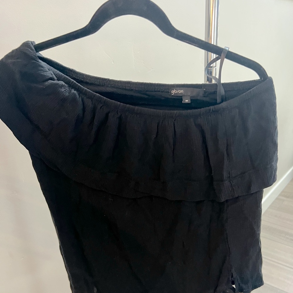 Gibson one shoulder top, medium